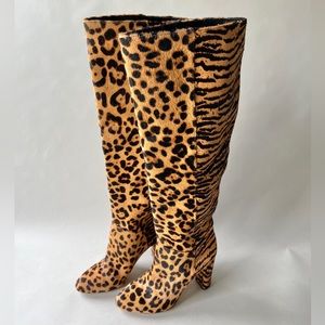 Antonio Melani Corren Leopard/Tiger Boots